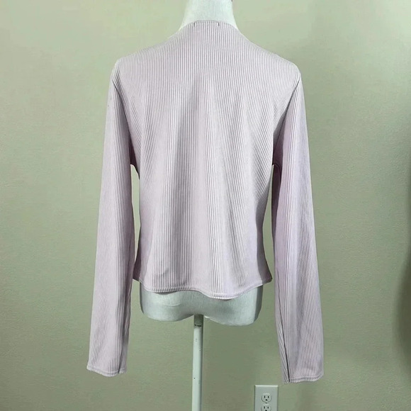 Pretty little thing size 8 light lilac zip up jacket - Picture 3 of 7